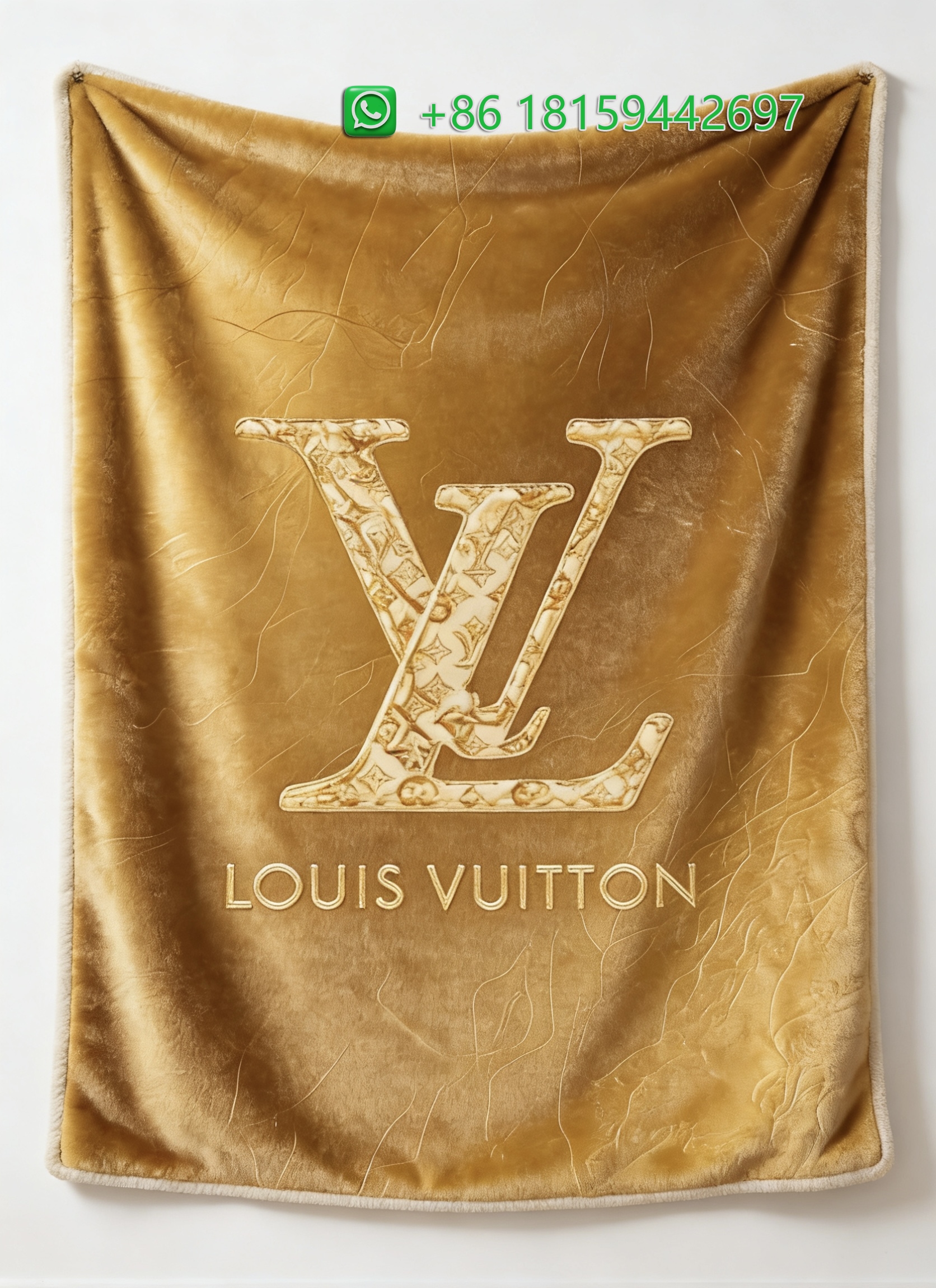 Louis Vuitton Throw Blankets